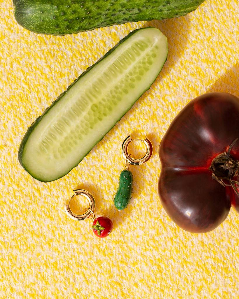 Серьги Chérie [овощные]