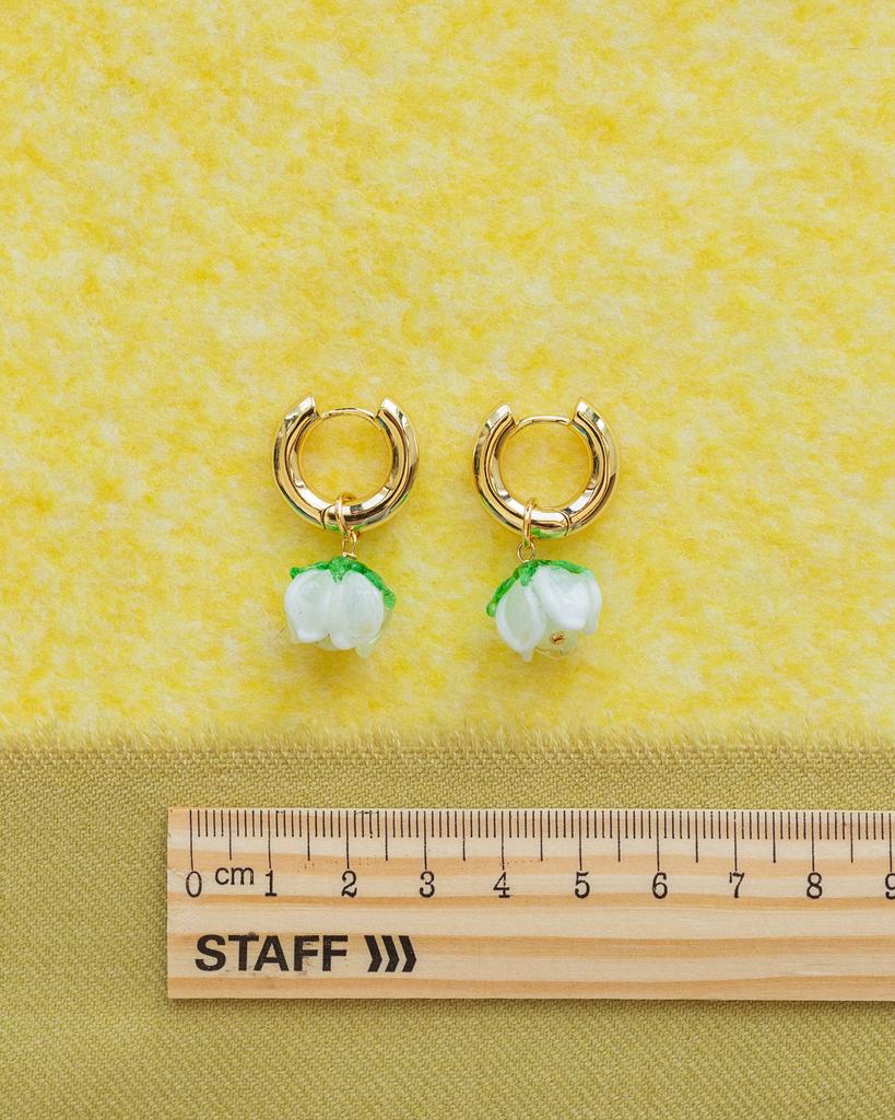 Серьги Chérie [ландыши]