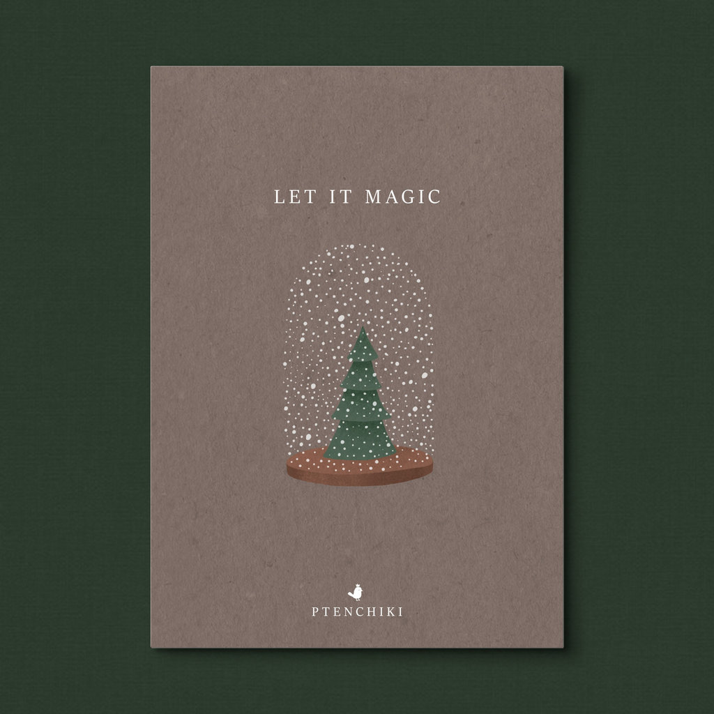 Открытка «Let it magic»