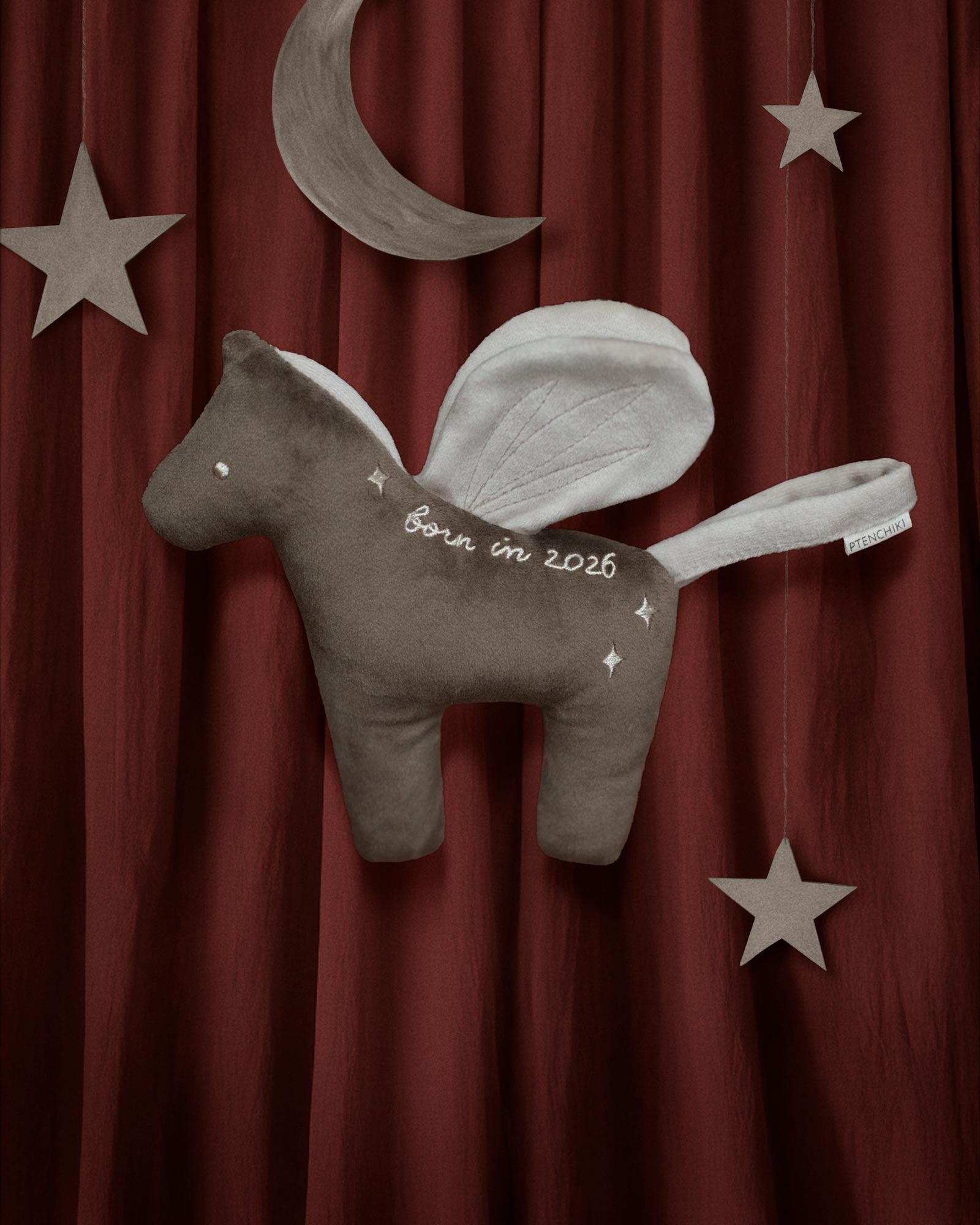 Игрушка Лошадка Пепел