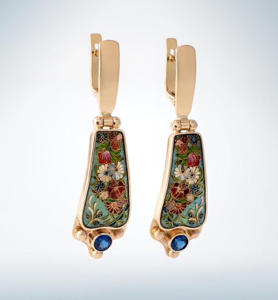 СЕРЬГИ "ЛЕТО В ЦВЕТАХ"