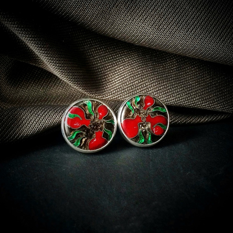 СЕРЬГИ "ГРАНАТИКИ"