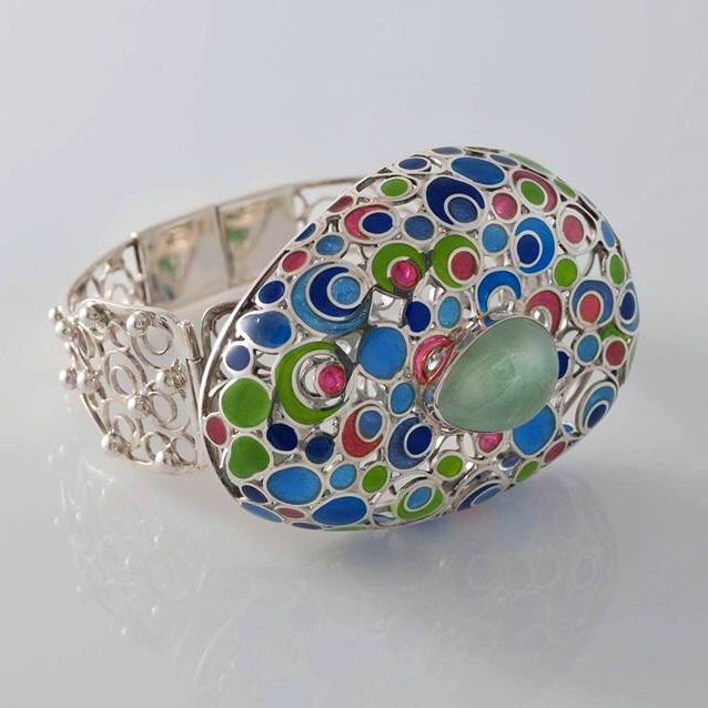 БРАСЛЕТ "НЕБЕСНЫЙ ВИТРАЖ"