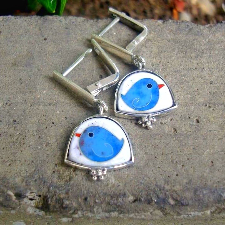 СЕРЬГИ "ПТИЧКИ"