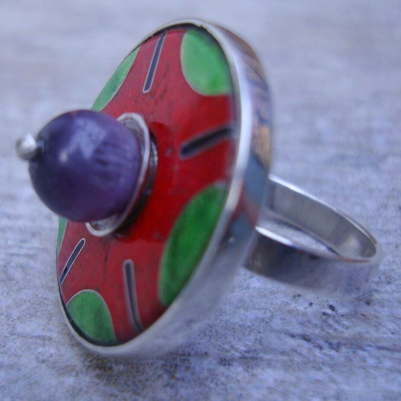 КОЛЬЦО "ЧЕРНИКА"