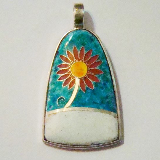 КУЛОН "ЦВЕТОК"