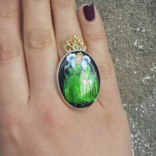 КОЛЬЦО "КНЯГИНЯ"