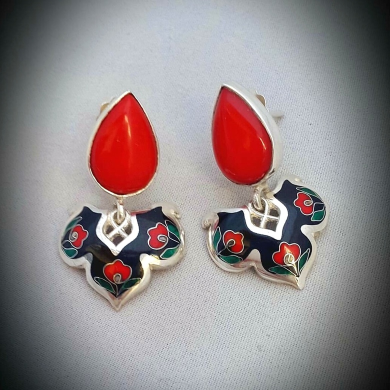 СЕРЬГИ "ТЮЛЬПАНЫ"