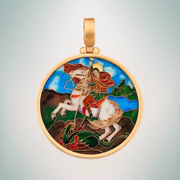 ИКОНА "ГЕОРГИЙ ПОБЕДОНОСЕЦ"