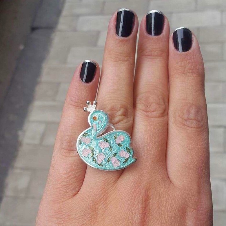 КОЛЬЦО "ЛЕБЕДЬ"