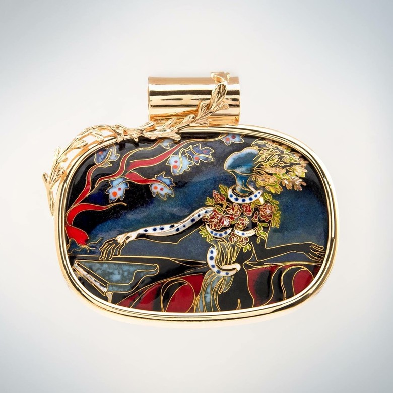 КУЛОН "ВЕЧЕРНЕЕ ПЛАТЬЕ"