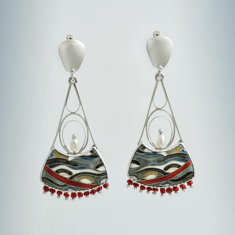 СЕРЬГИ "ВОЛНЫ"