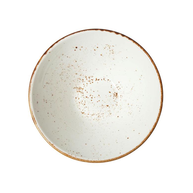 Салатник малый/суповая тарелка (объем 400 мл), цвет - белый, RUSTICS, PETYE