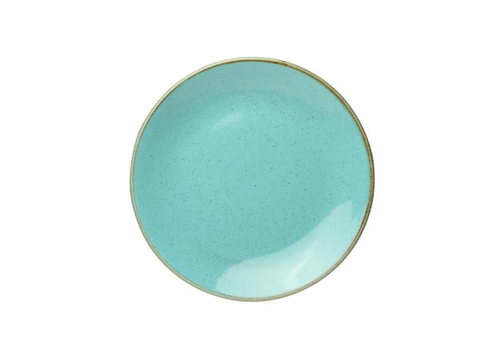 Тарелка плоская 28 см, PORLAND, SEASONS Turquoise