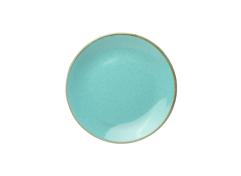 Тарелка плоская 24 см, PORLAND, SEASONS Turquoise