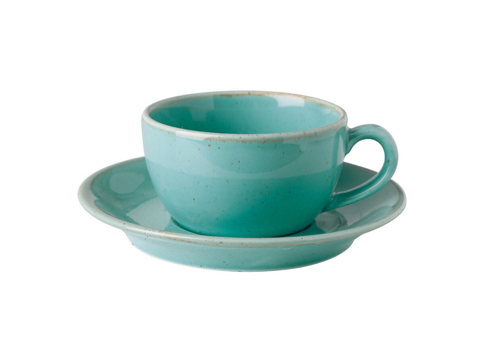 Чашка для чая и кофе  250 мл, PORLAND, SEASONS Turquoise