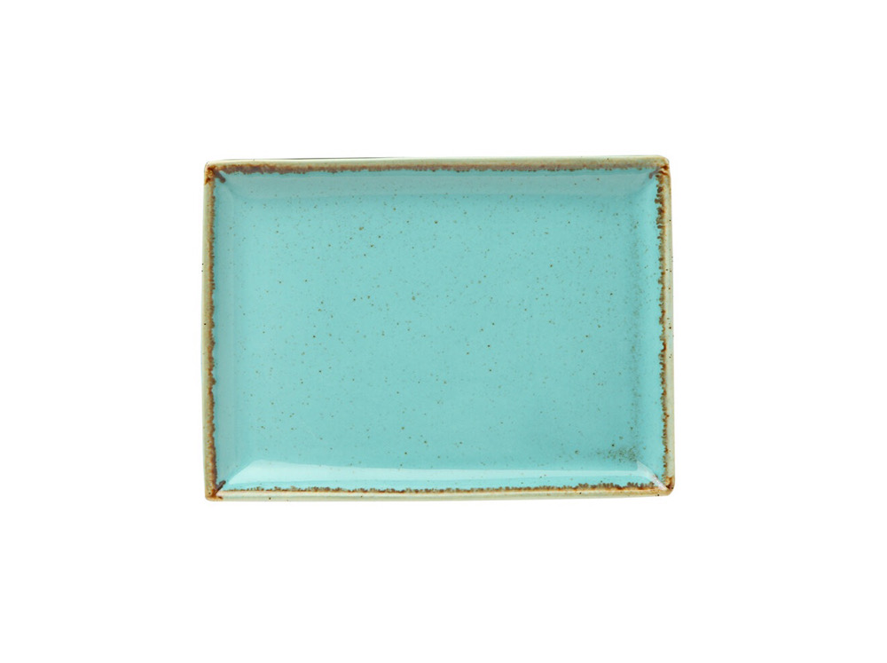 Блюдо прямоугольное 18*13 см, PORLAND, SEASONS Turquoise