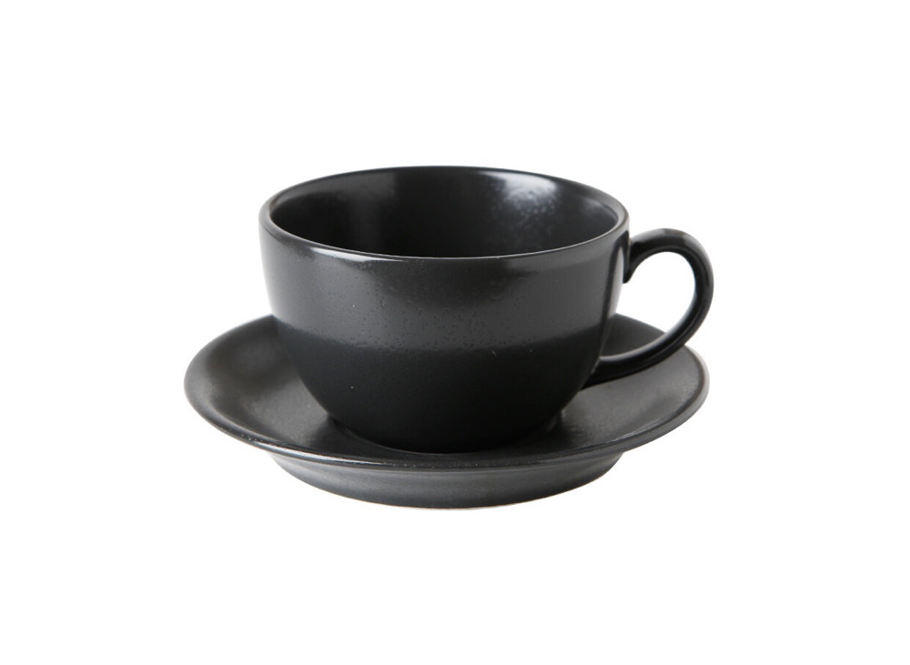 Чашка для чая и кофе 250 мл, PORLAND, SEASONS Black