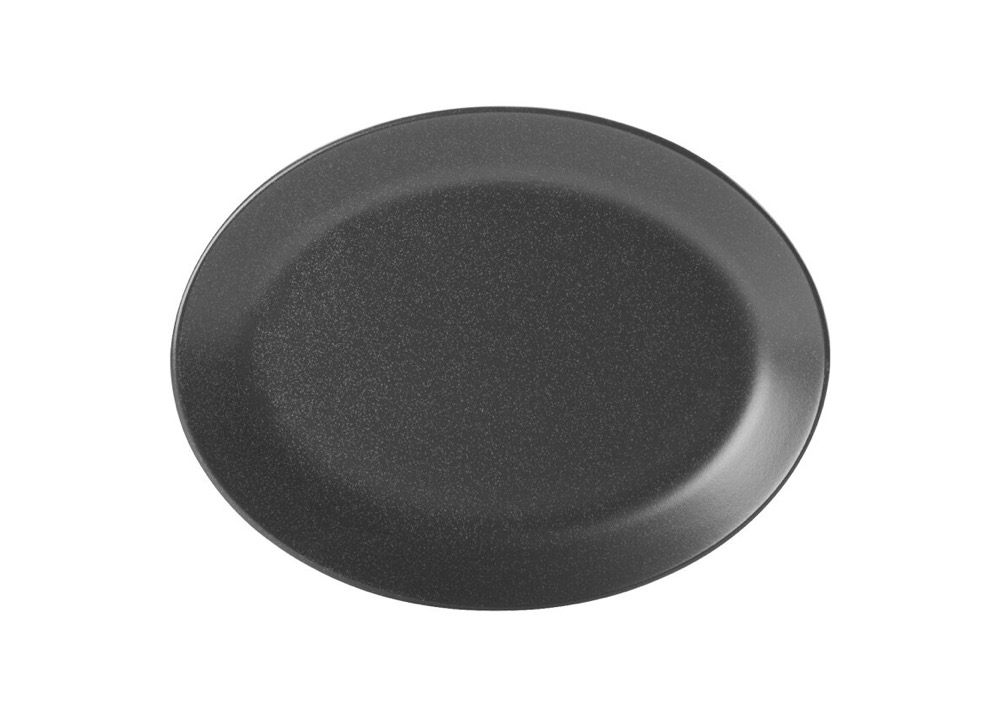 Блюдо овальное 36 см, PORLAND, SEASONS Black