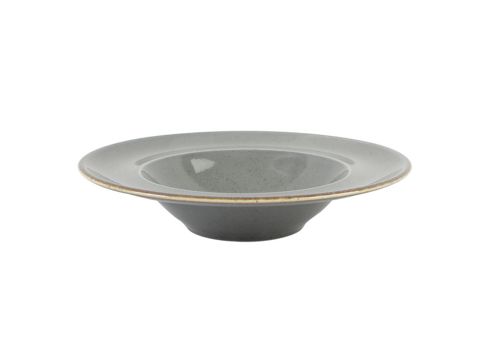 Тарелка суп/паста 25 см, PORLAND, SEASONS Dark grey