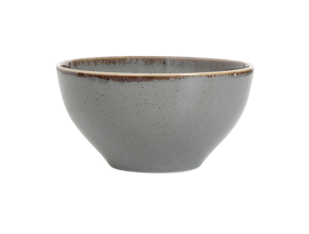 Чаша суповая 14 см (500 мл), PORLAND, SEASONS Dark grey