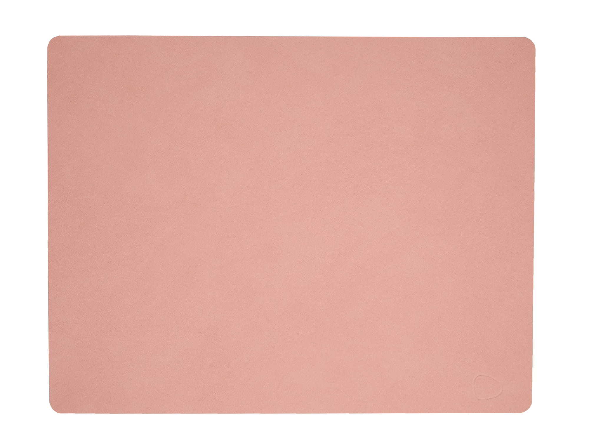 Сервировочная салфетка прямоугольная из кожи 35*45 см (розовая) LINDDNA, Nupo