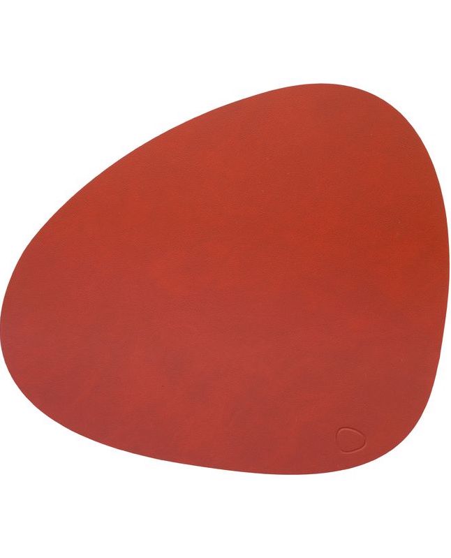 Сервировочная салфетка фигурная из кожи 37*44 см (кирпичная) LINDDNA, Nupo