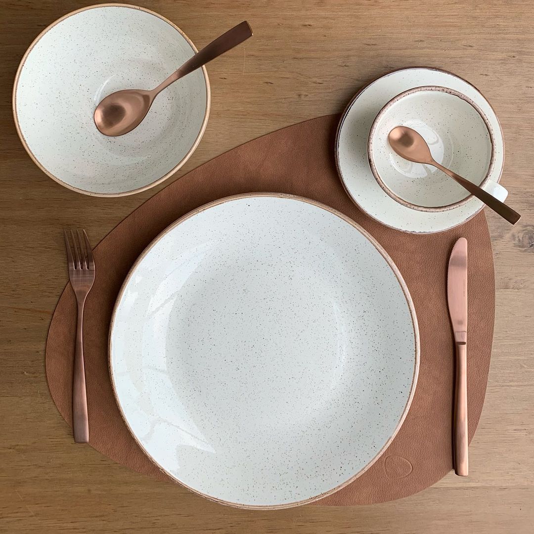 Набор столовых приборов 4 предмета, серия Copper, Comas (Испания)