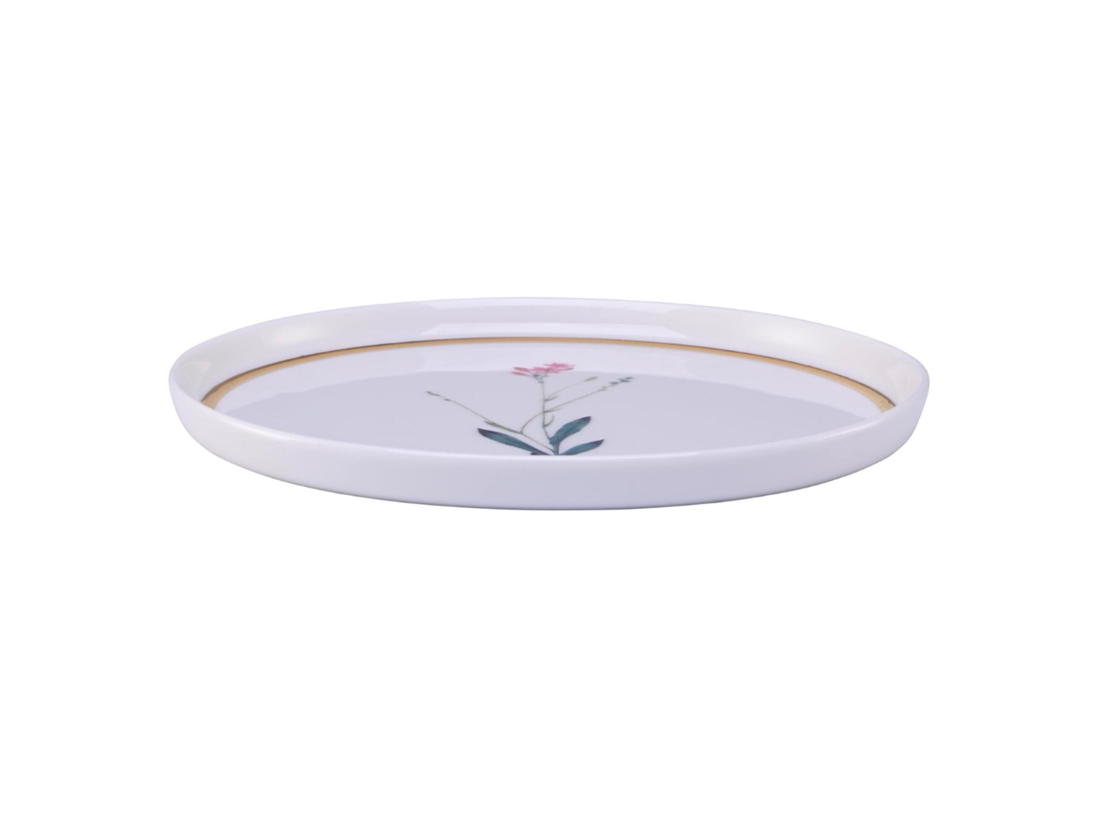 Тарелка пирожковая 18 см, PORLAND, Botanical, цветок № 4