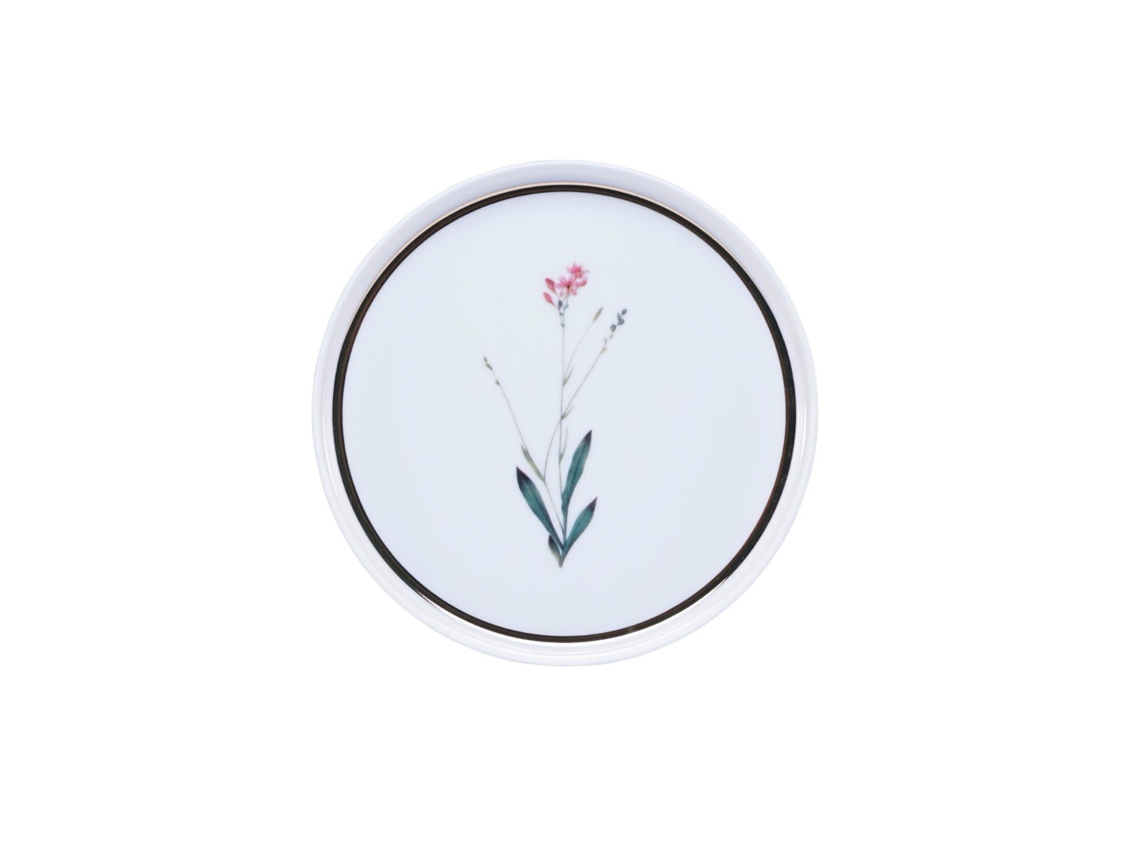 Тарелка пирожковая 18 см, PORLAND, Botanical, цветок № 4