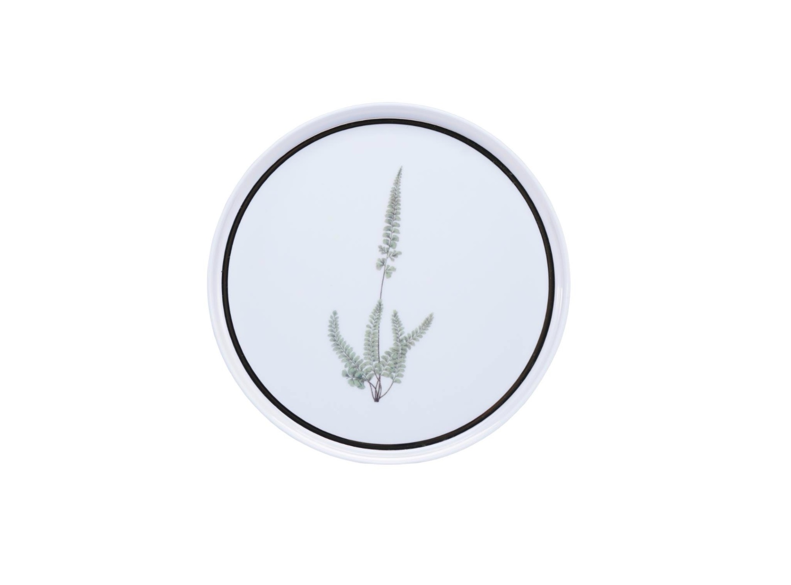 Тарелка средняя  21 см, PORLAND, Botanical, цветок № 1