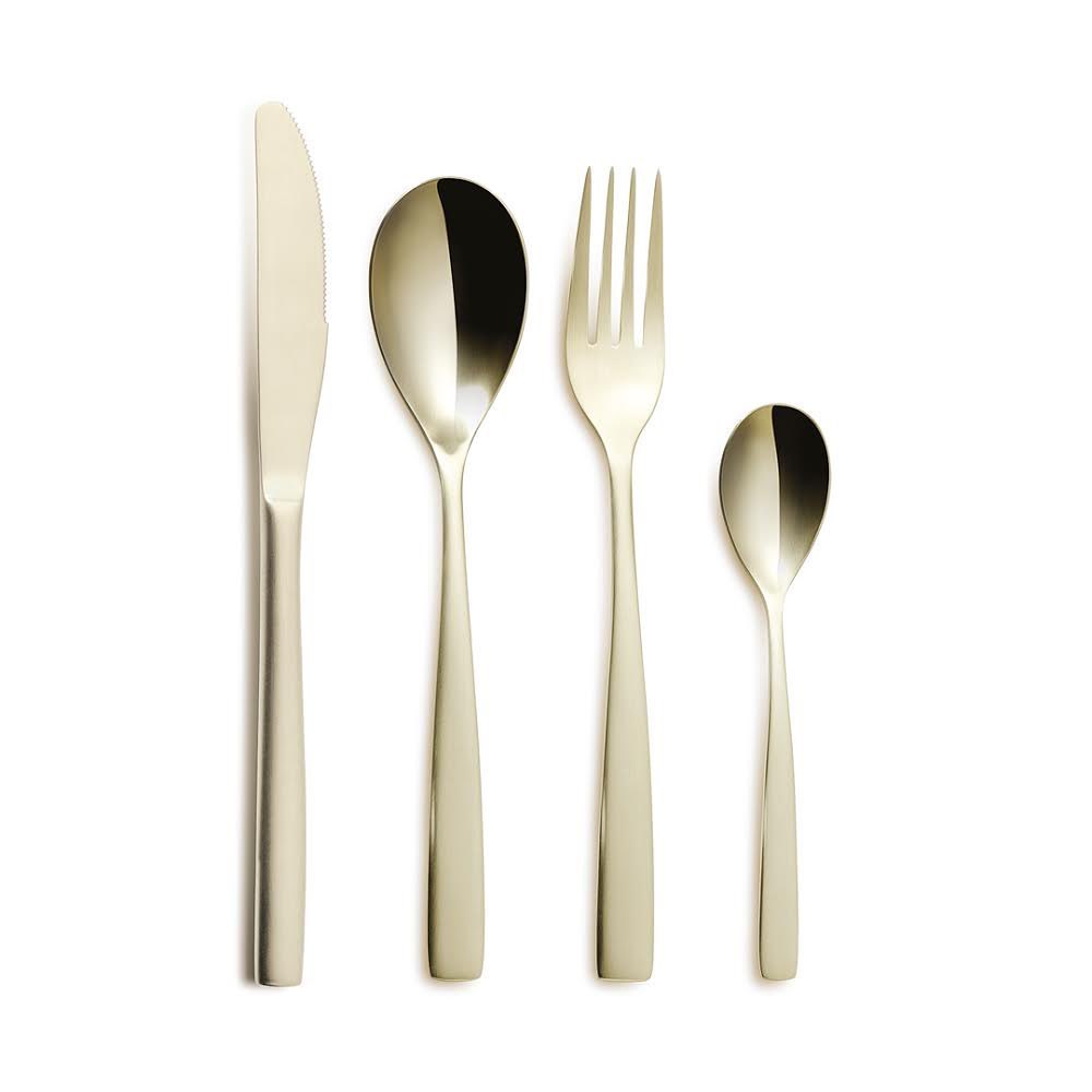 Набор столовых приборов 4 предмета, серия Champaigne, Comas (Испания)