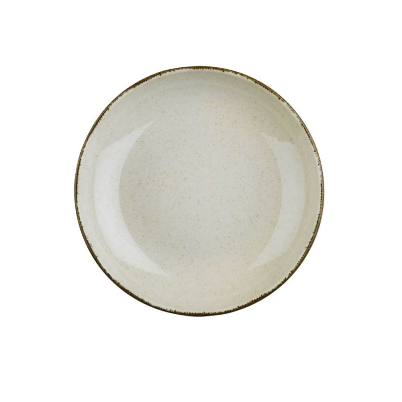 Тарелка полуглубокая 21 см, KUTAHYA, PEARL Beige