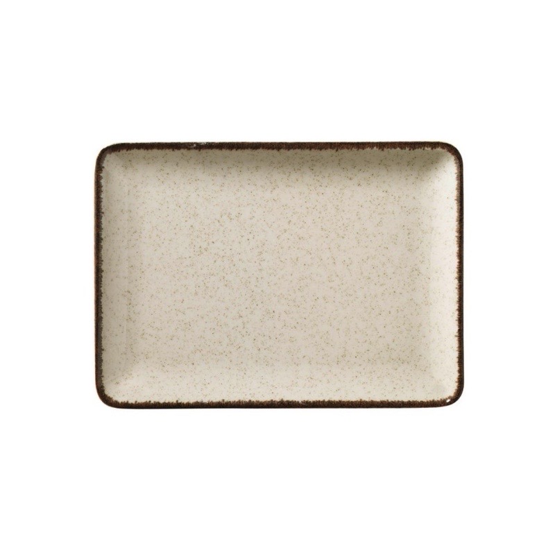 Блюдо прямоугольное 23х17 см, KUTAHYA, PEARL Beige