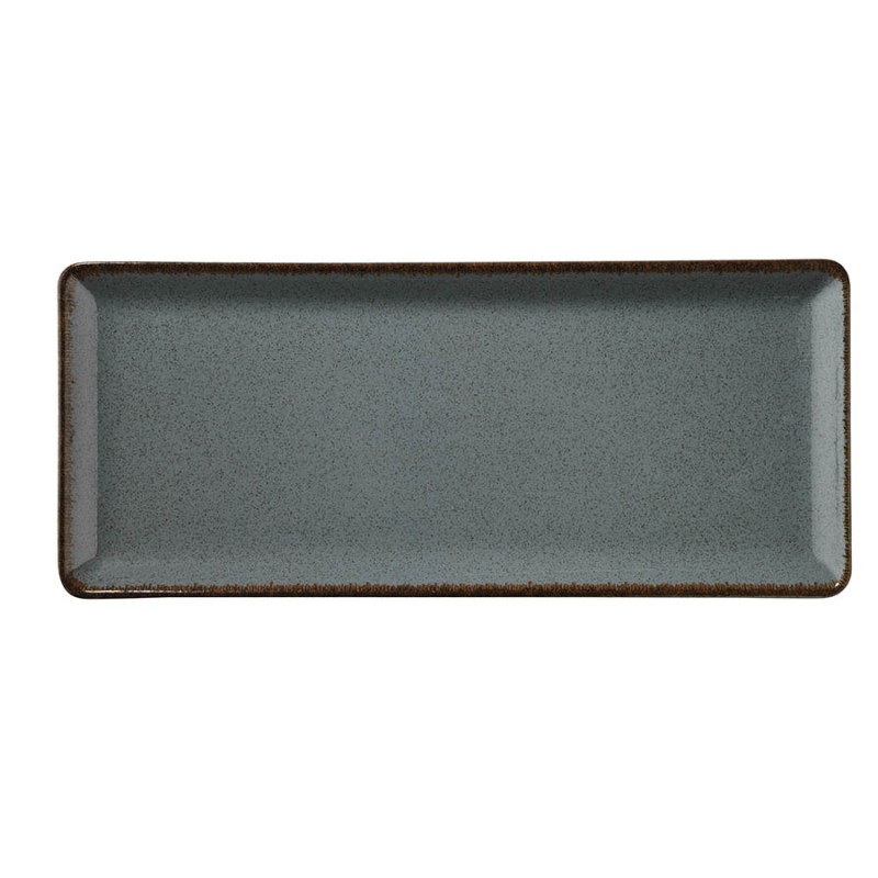 Блюдо прямоугольное 35х15 см, KUTAHYA, PEARL Blue