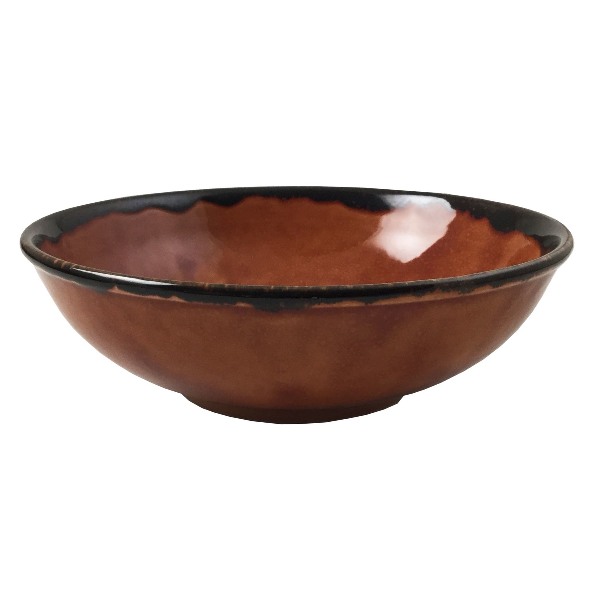 Салатник/тарелка суповая 18 см (550 мл), цвет - коричневый, AUTUMN, CONTINENTAL