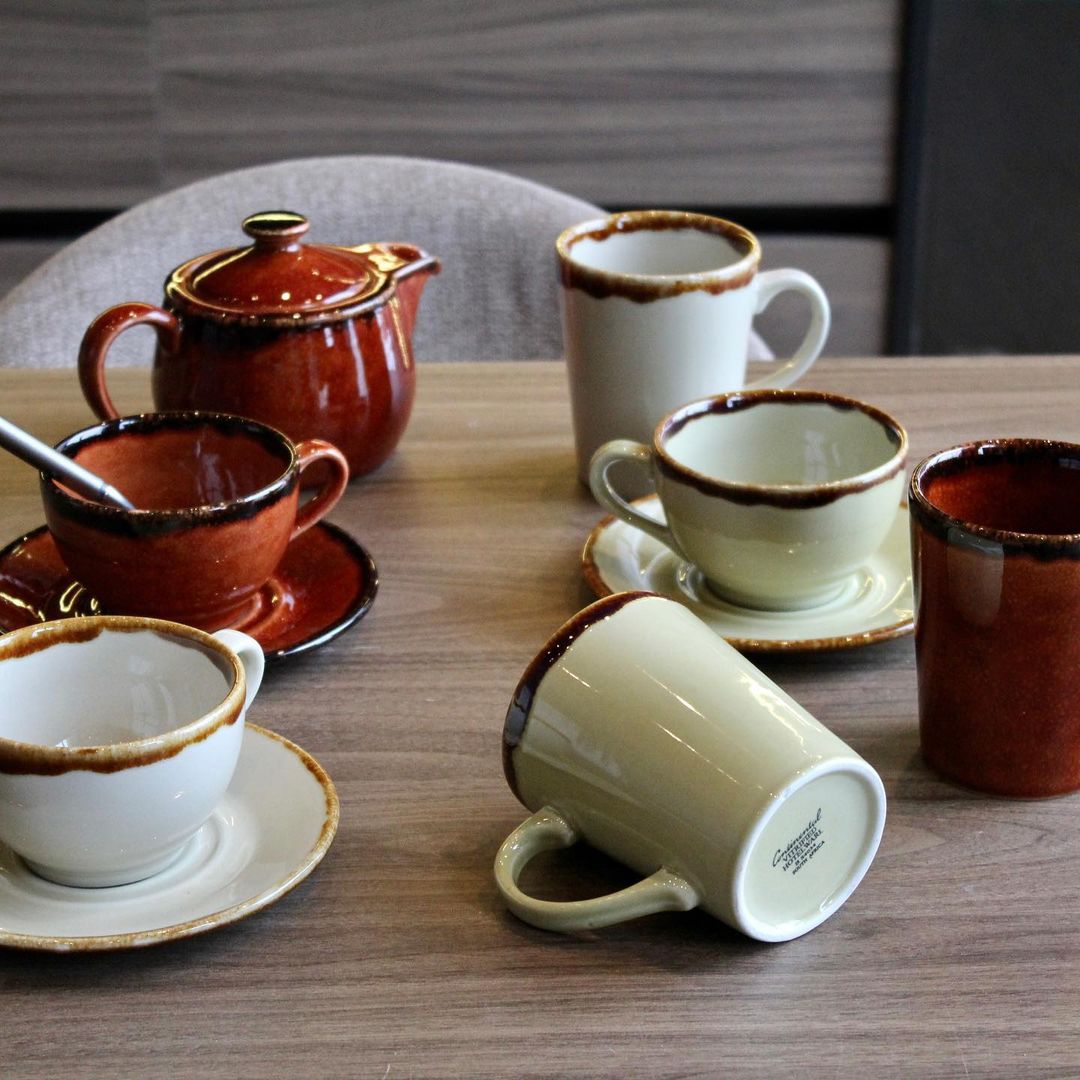 Чашка 280 мл, цвет - лён, AUTUMN, CONTINENTAL