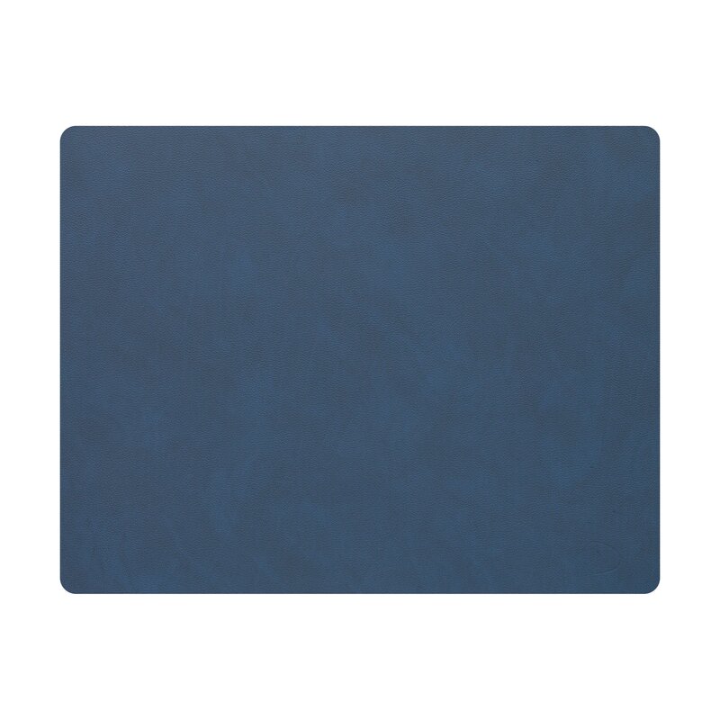 Сервировочная салфетка прямоугольная из кожи 35*45 см (глубокий синий) LINDDNA, Nupo