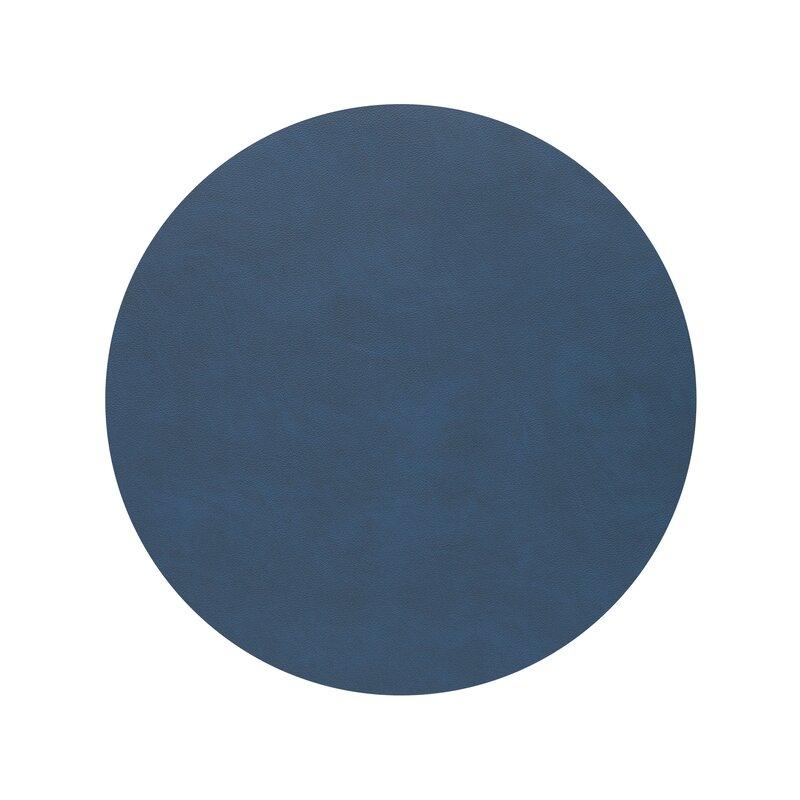 Набор из 2-х сервировочных салфеток из кожи 30 см (глубокий синий) LINDDNA, Nupo