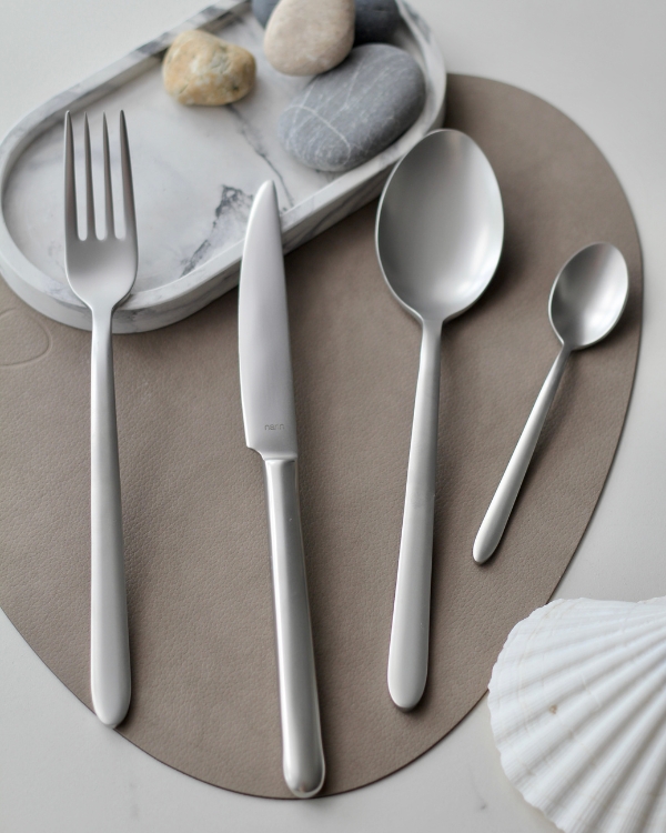 Набор столовых приборов 4 предмета, серия Pladies Satin, NARIN (Турция)