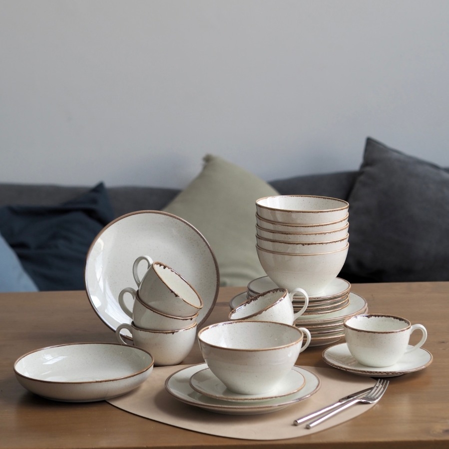 Набор на 6 персон / 25 предметов Seasons (бежевый)