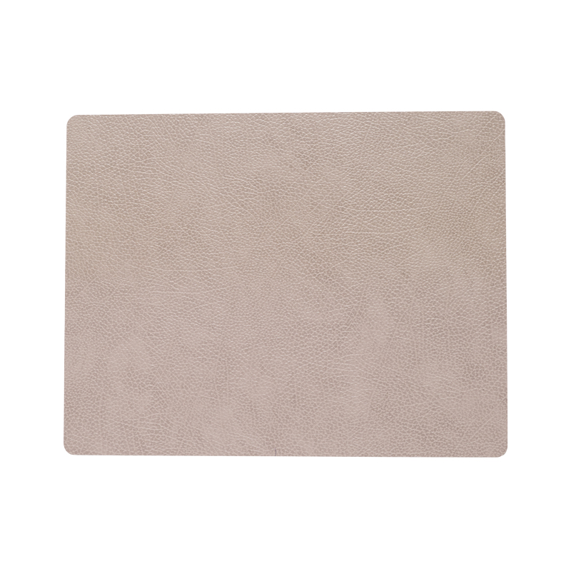 Сервировочная салфетка прямоугольная из кожи 35*45 см (теплый-серый) LINDDNA, Hippo