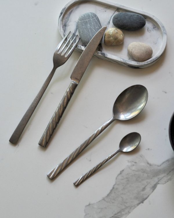 Набор столовых приборов 4 предмета, серия Vega Retro, NARIN (Турция)