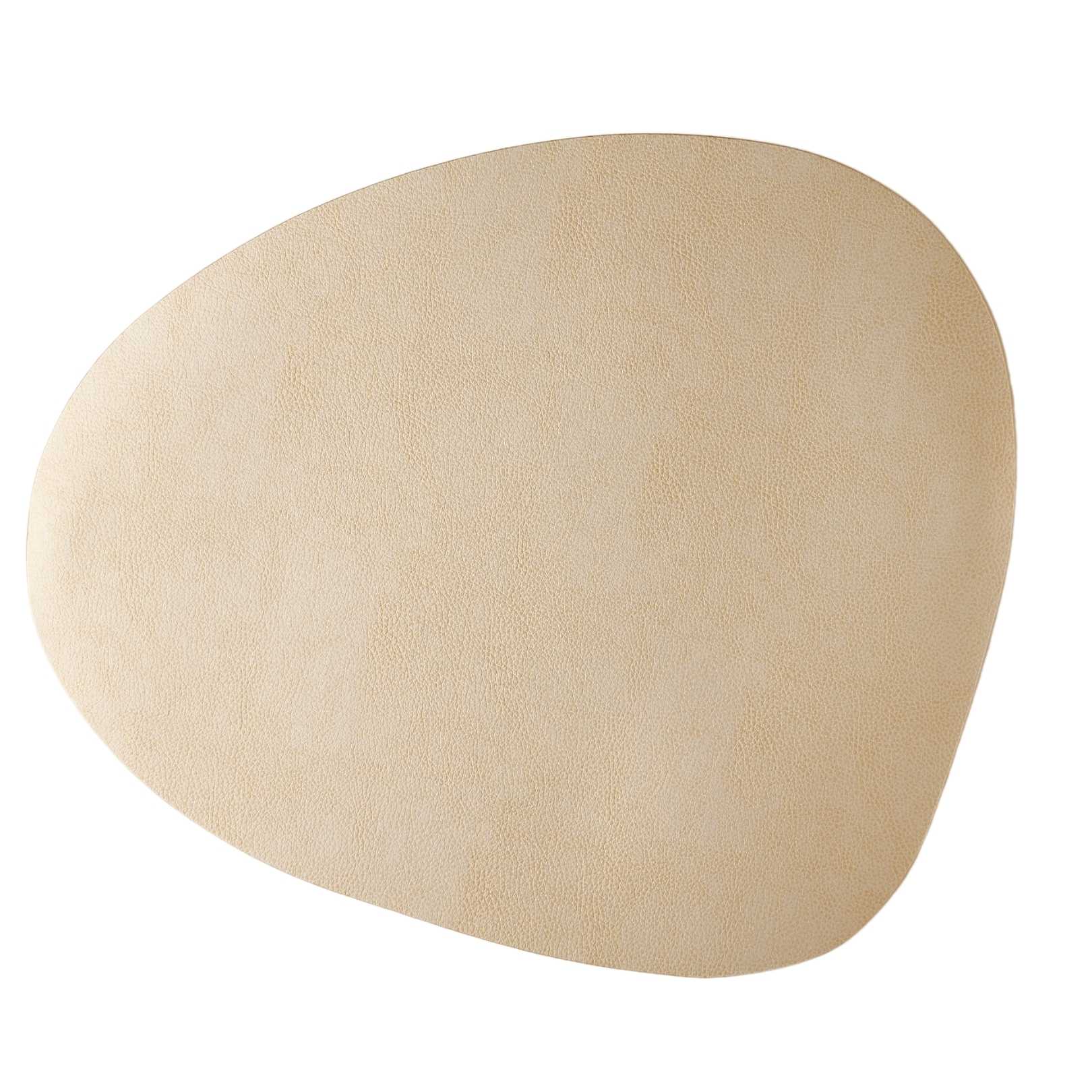 Сервировочная салфетка фигурная из кожи 40*46 см (золотой) SKINNATUR