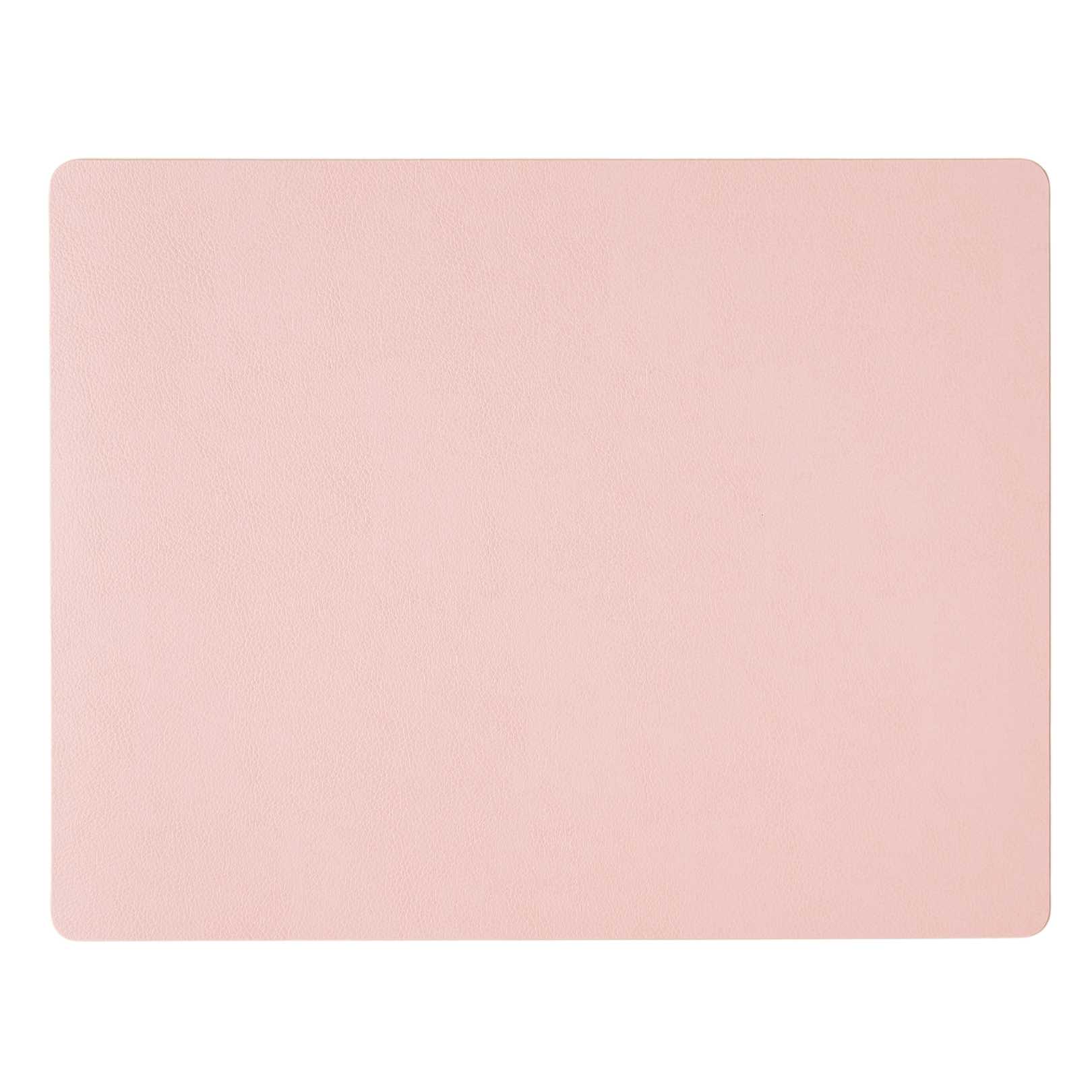 Сервировочная салфетка прямоугольная из кожи 45х35 см (розовый) SKINNATUR