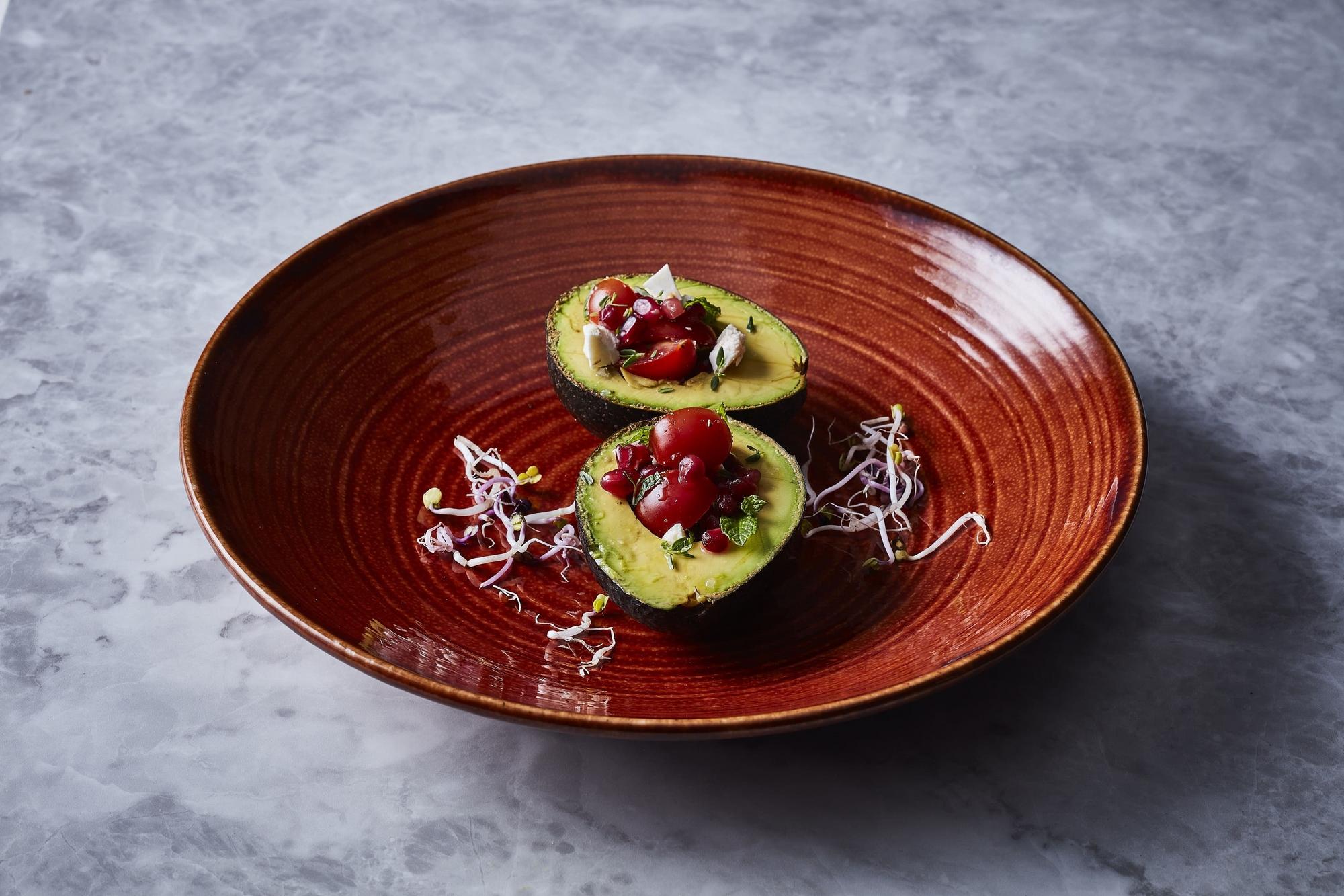 Тарелка полуглубокая 25  см, цвет - коричневый, AUTUMN, CONTINENTAL