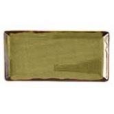 Блюдо прямоугольное 28,5х16 см, цвет - оливковый, AUTUMN, CONTINENTAL