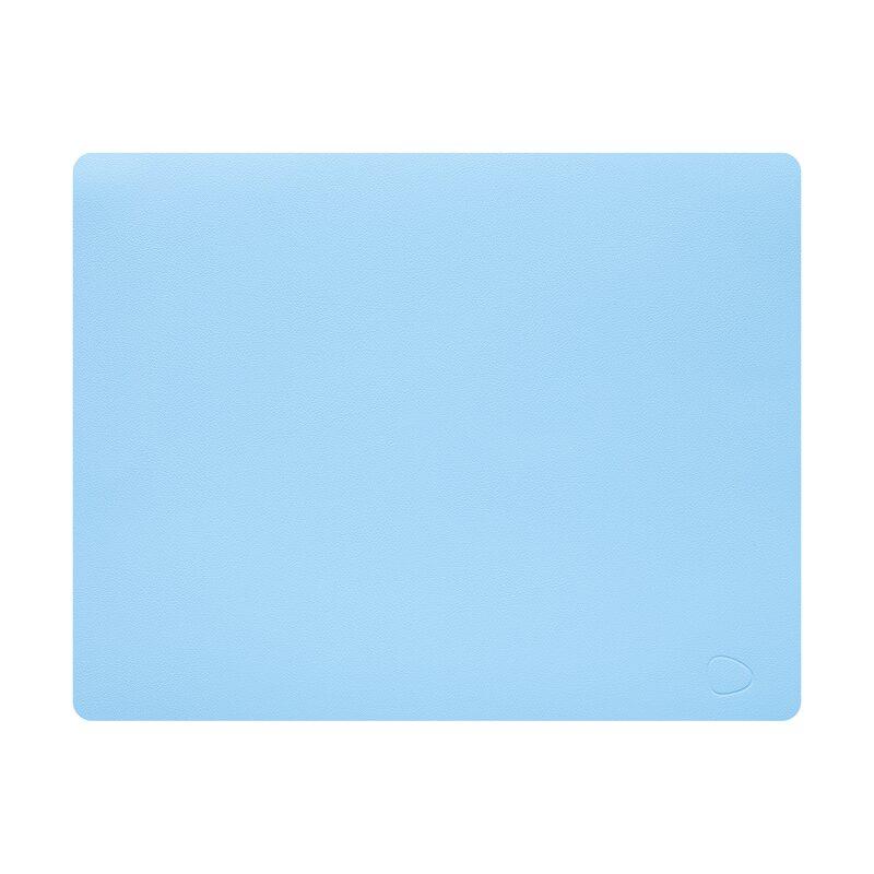 Сервировочная салфетка прямоугольная из кожи 35*45 см (светло-голубая) LINDDNA, Nupo