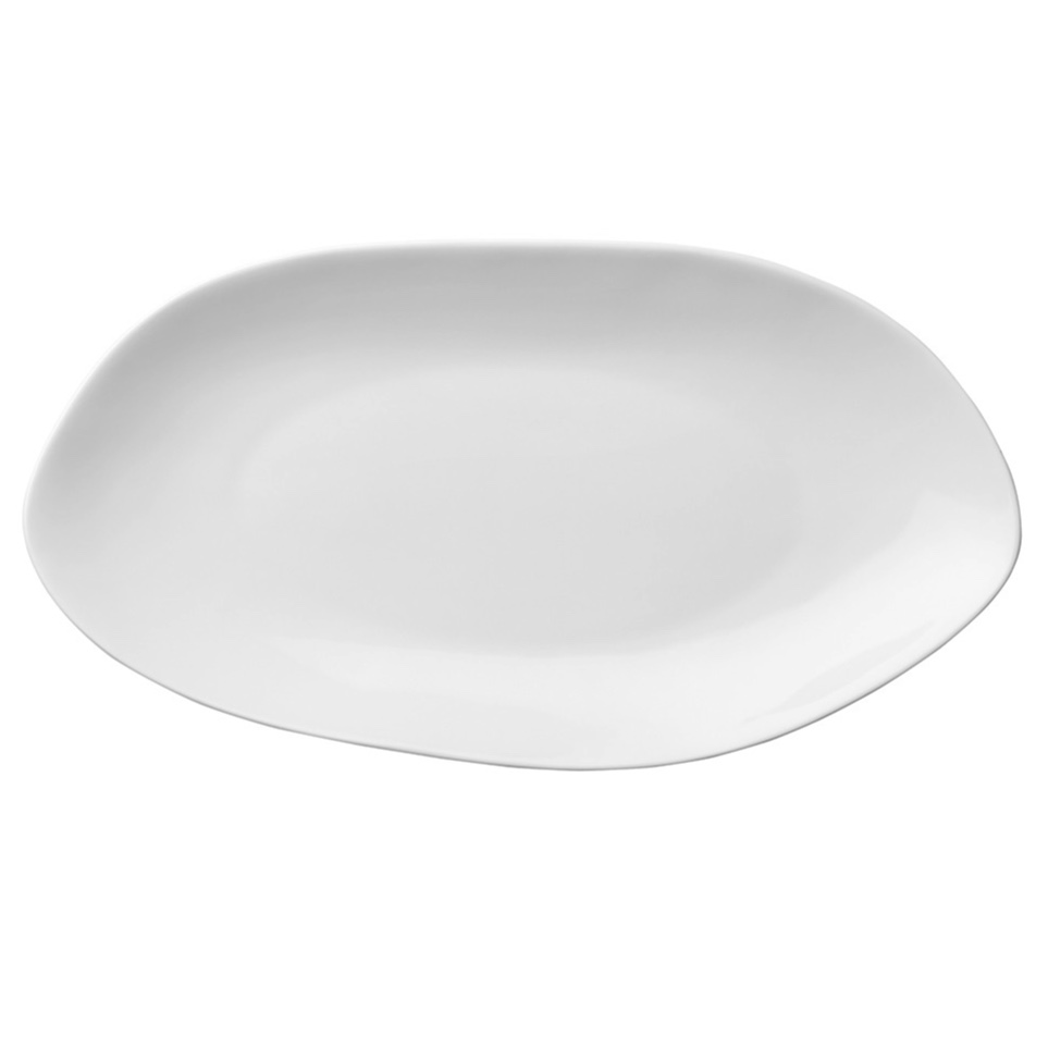 Блюдо овальное 25 см, LUZERNE, Lancaster Garden белый