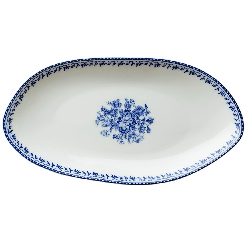 Блюдо овальное 25х13 см, LUZERNE, Lancaster Garden голубой